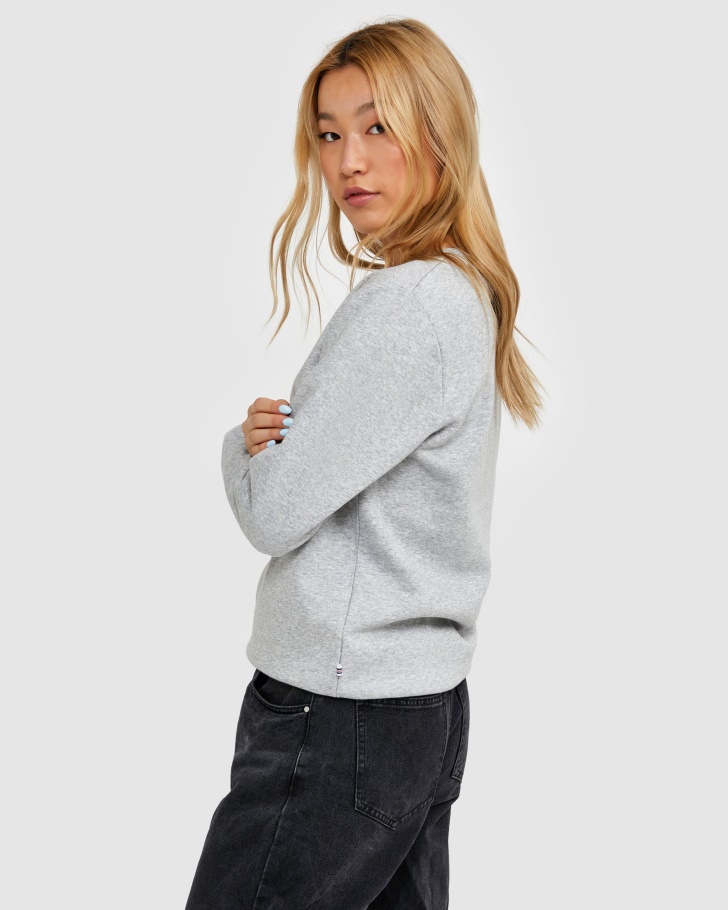 Fila Clássico Unissex Tripulação 2 Prata Marle