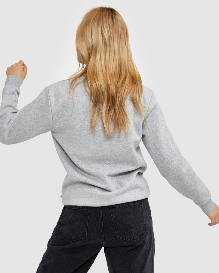 Fila Clássico Unissex Tripulação 2 Prata Marle