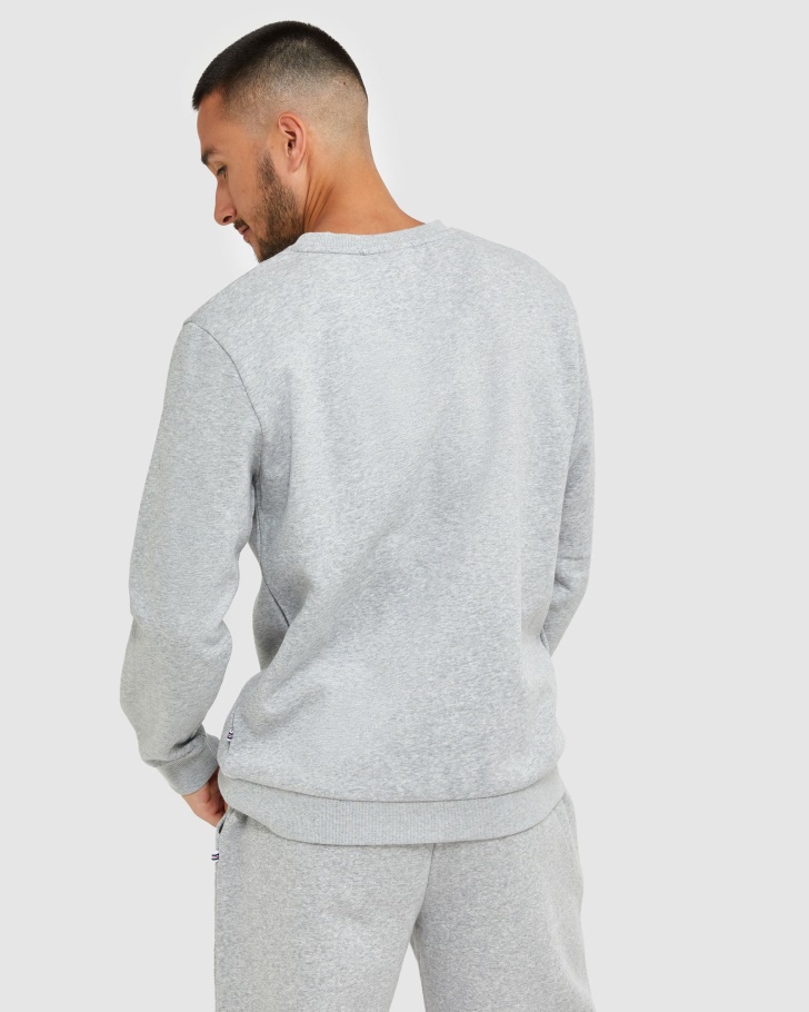 Fila Clássico Unissex Tripulação 2 Prata Marle