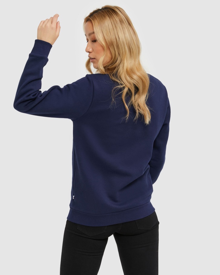 Fila Clássico Unissex Tripulação Nova Marinha