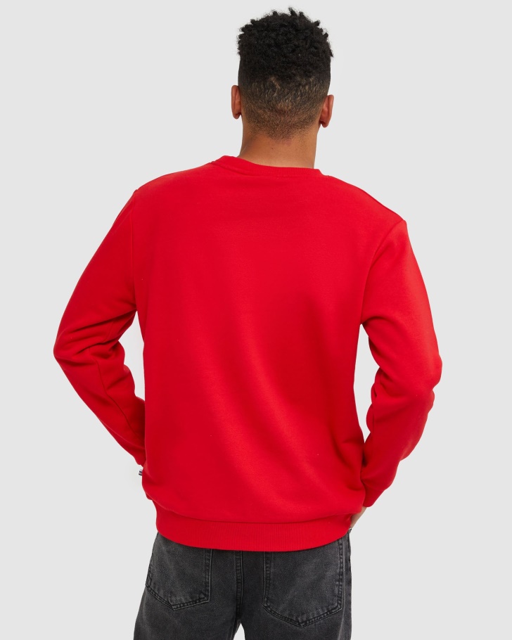 Fila Clássico Unissex Tripulação Vermelho