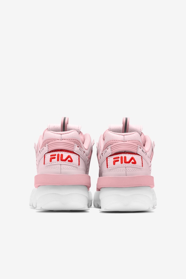 Fila Coral Blush/rosa/branco Disruptor Feminino 2 Exp