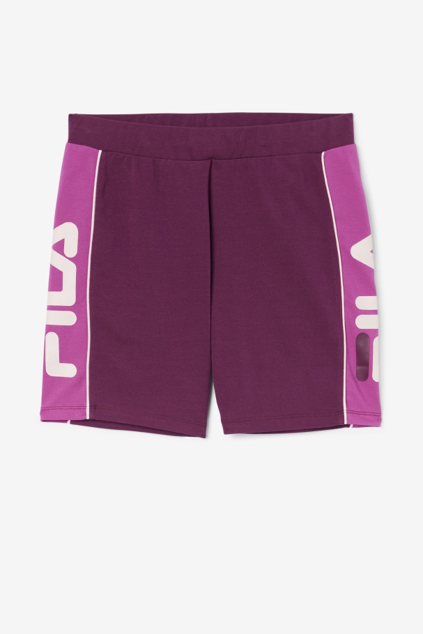 Fila Davina Bike Short Grape Wine/rouge/potpourri