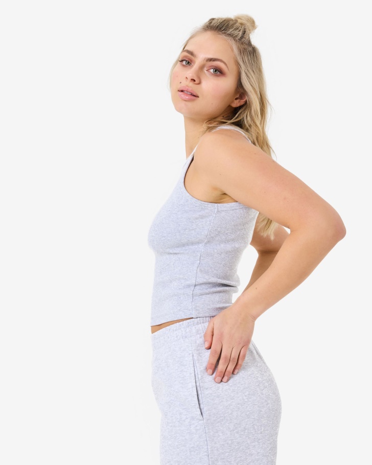 Fila De Tanque De Costela Marbel Cinza Claro