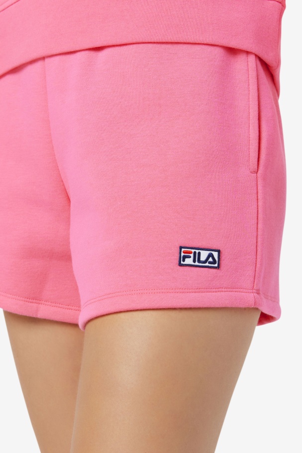 Fila Diara Cintura Alta Curto Rosa