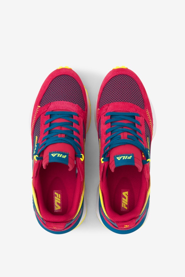 Fila Diva Rosa/mykonos Azul/amarelo Renno N-generation Feminino