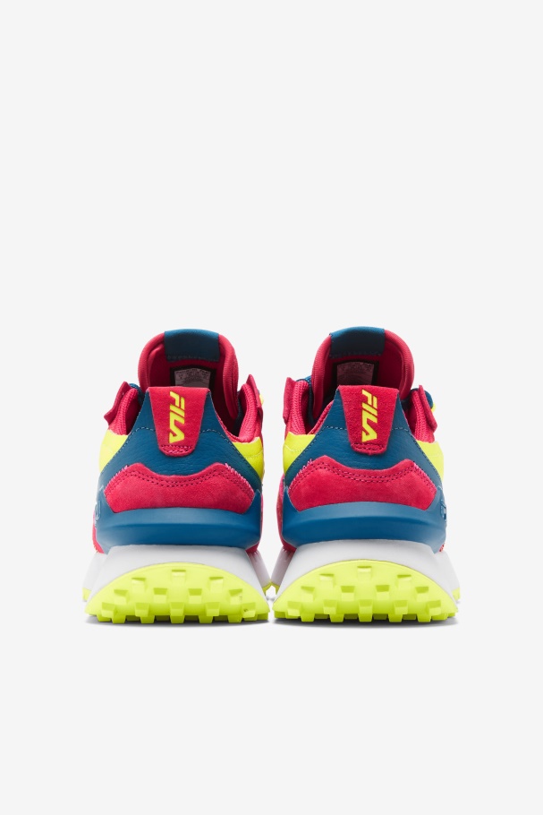 Fila Diva Rosa/mykonos Azul/amarelo Renno N-generation Feminino