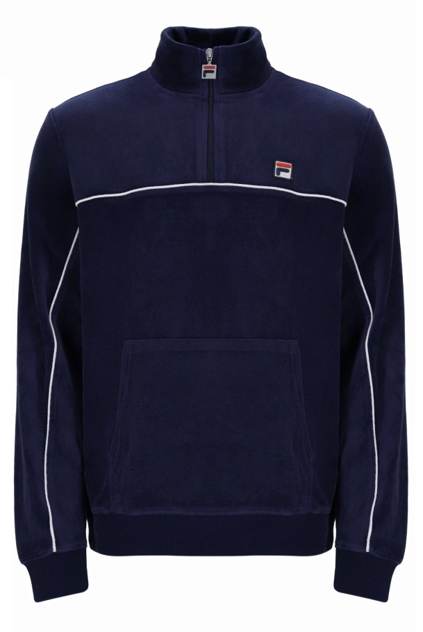 Fila Duke Veludo 1/4 Zip Com Debrum