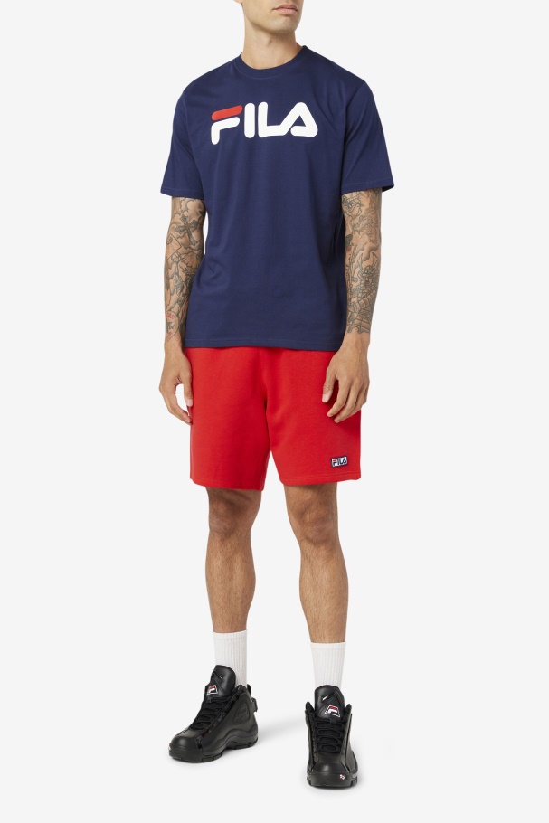 Fila Eagle Tee Masculino Peacoat/branco/vermelho Chinês