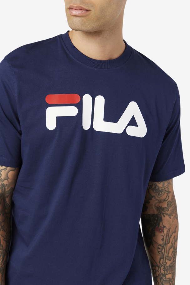 Fila Eagle Tee Masculino Peacoat/branco/vermelho Chinês