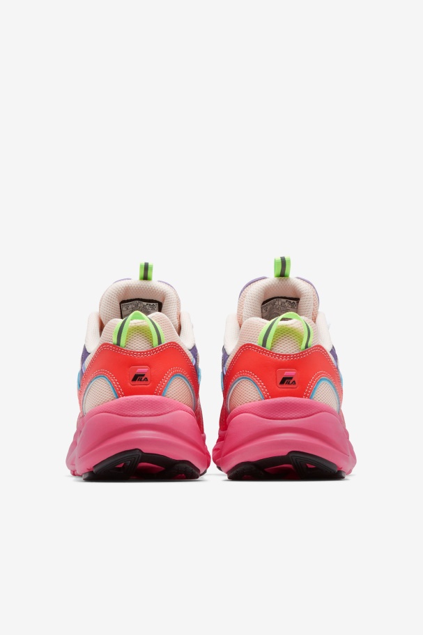 Fila Ecru/roxo/camélia Rosa Trigate Feminino