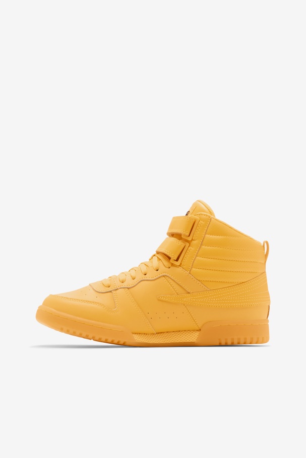 Fila F-14 Feminino Laranja/preto