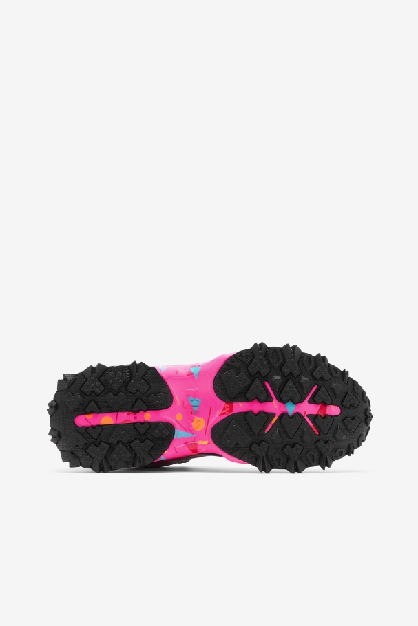 Fila Feminina Oakmont Tr Preto/rosa Glo/bluefish