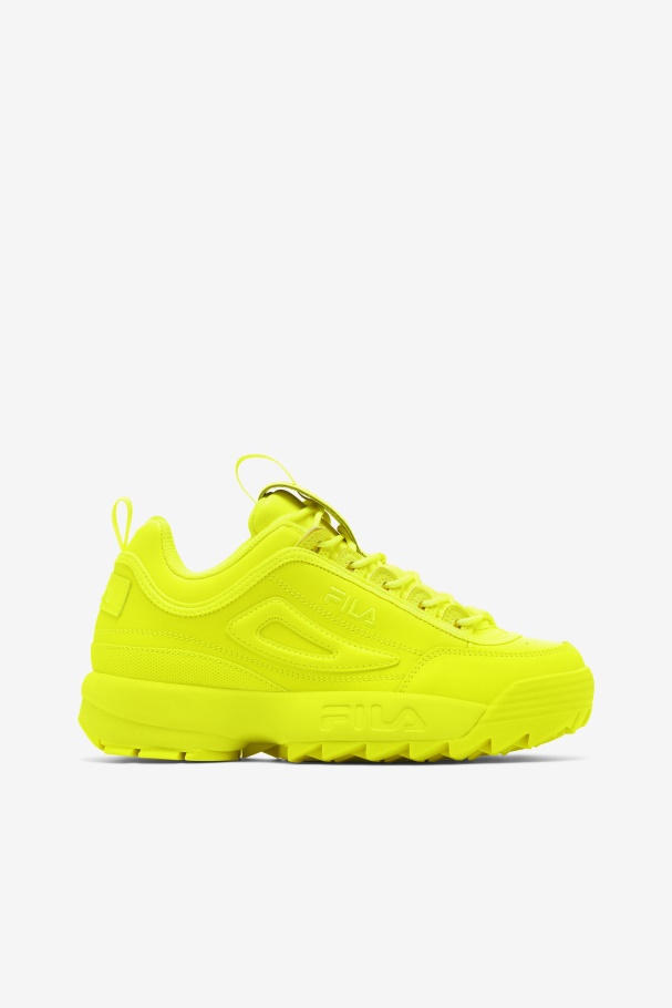 Fila Feminino Disruptor 2 Premium Amarelo