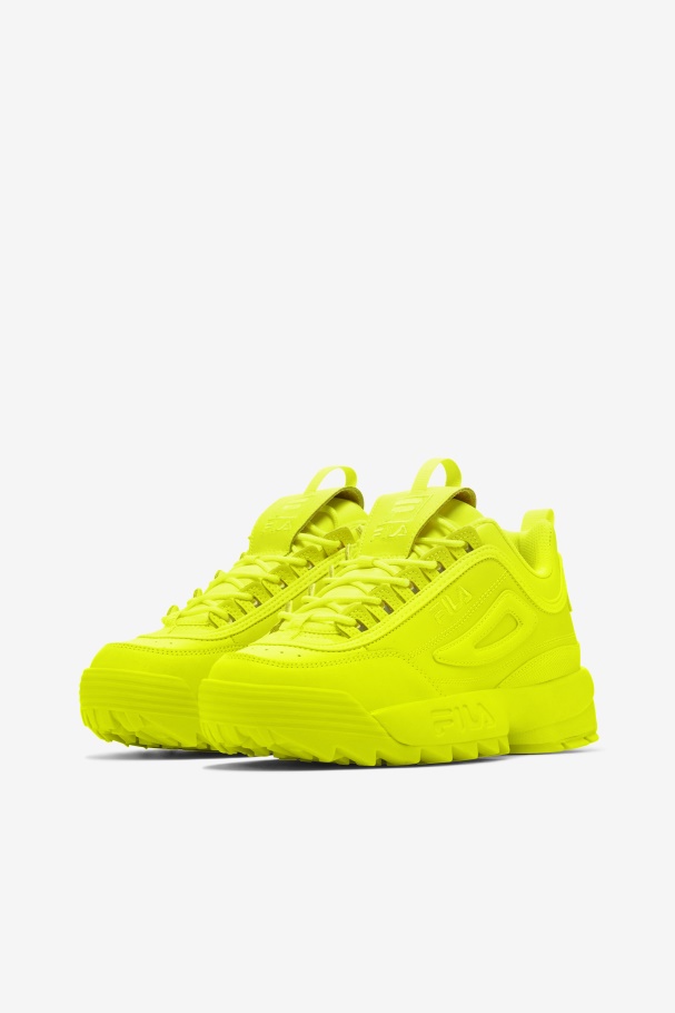 Fila Feminino Disruptor 2 Premium Amarelo
