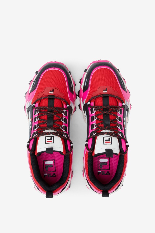 Fila Feminino Oakmont Tr Vermelho/rosa Brilho/preto