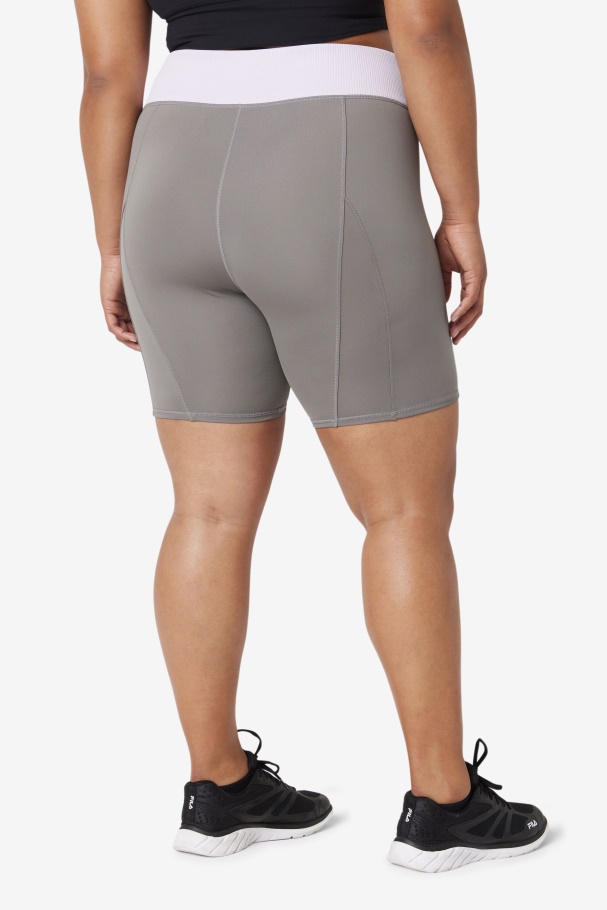 Fila Forza 8\ Texture Bike Short Gargoyle/Lavender Blue