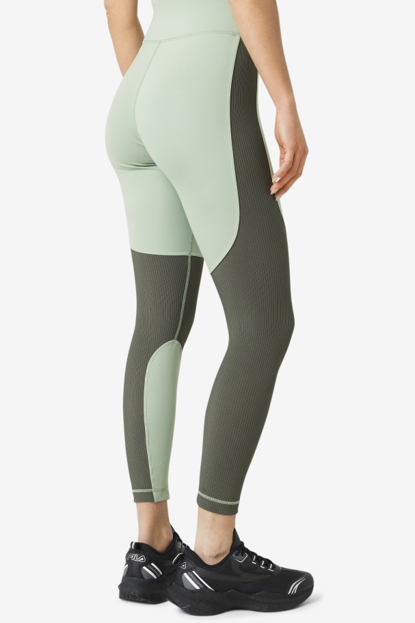 Fila Forza Legging Longa Texturizada Manjericão/tomilho