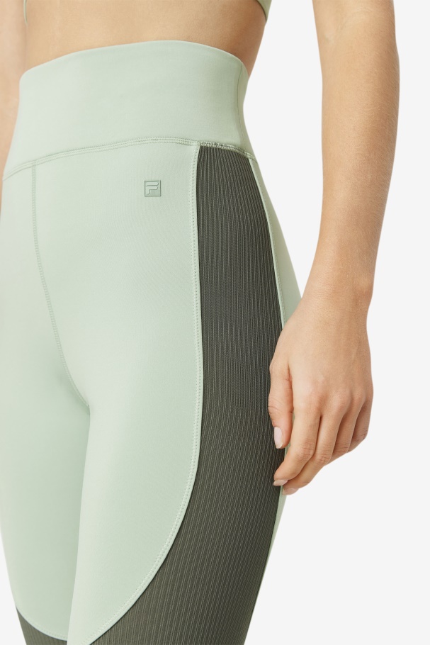 Fila Forza Legging Longa Texturizada Manjericão/tomilho
