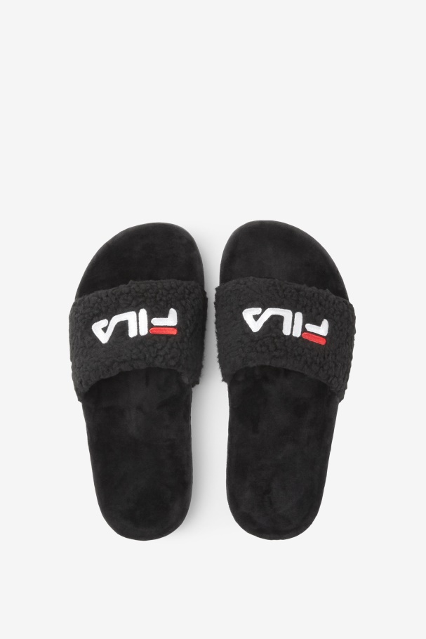 Fila Fuzzy Drifter Feminino Preto/vermelho/branco