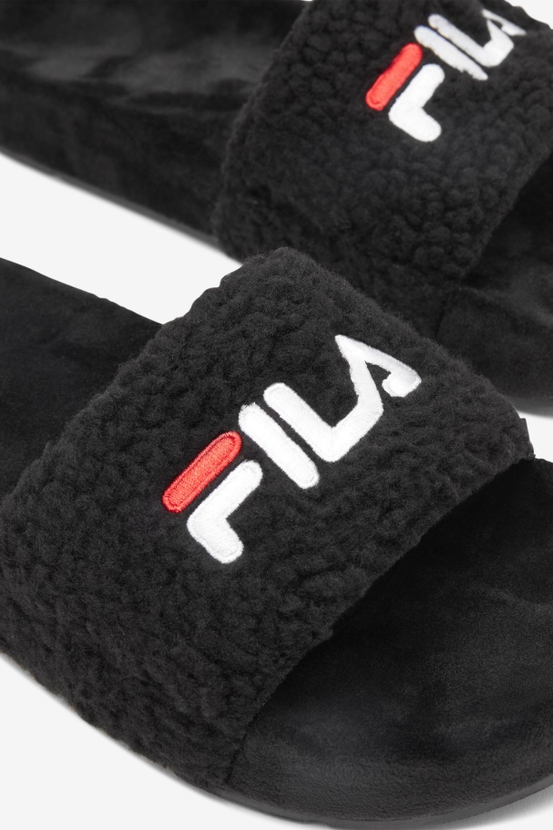 Fila Fuzzy Drifter Feminino Preto/vermelho/branco
