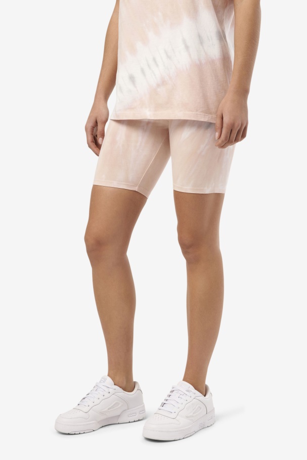 Fila Gardenia/branco/bloco Belga Taima Tie Dye Bike Short