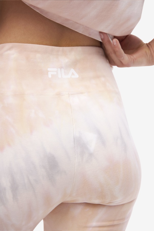 Fila Gardenia/branco/bloco Belga Taima Tie Dye Bike Short