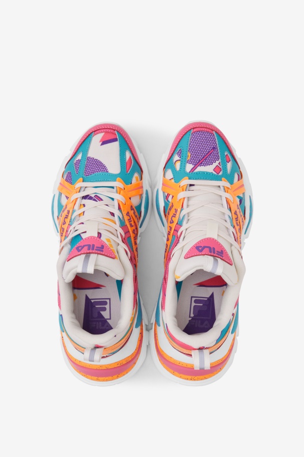 Fila Gardênia/azul/chiclete Feminino Eletrove 2