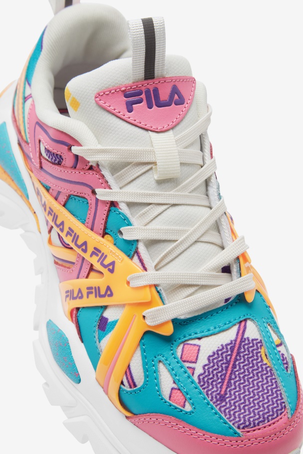 Fila Gardênia/azul/chiclete Feminino Eletrove 2
