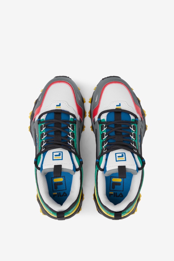 Fila Glacier Cinza/monumento/preto Crianças Pequenas Oaktmont Tr