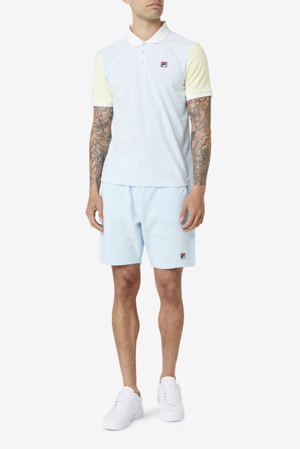 Fila Gramme Polo Azul/tender Amarelo/marshmallow