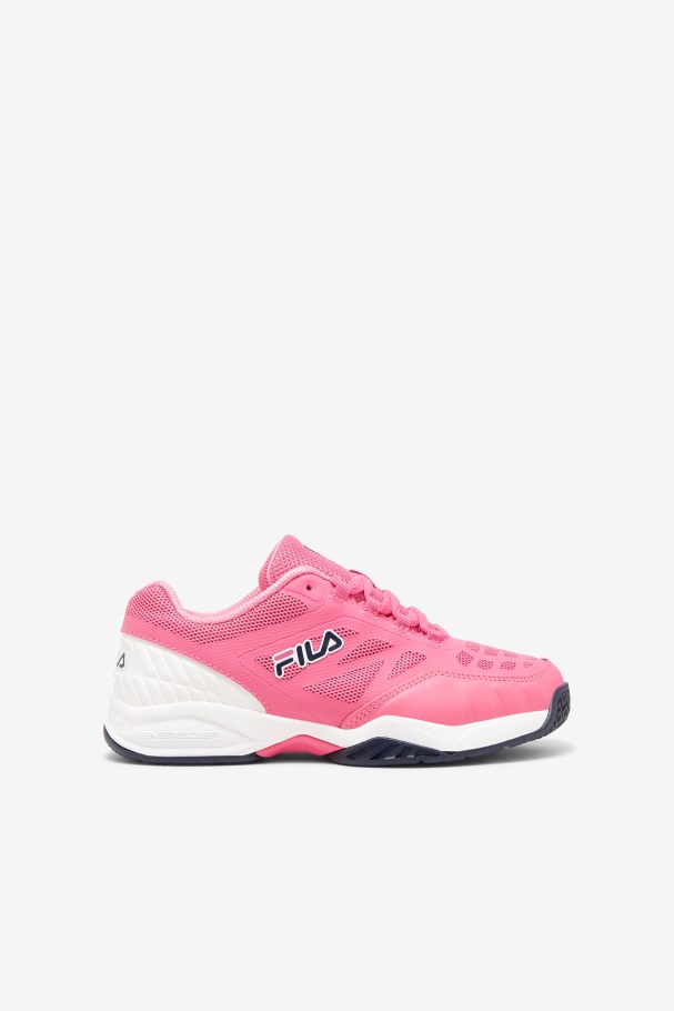 Fila Infantil Axilus Jr Rosa/branco/marinho