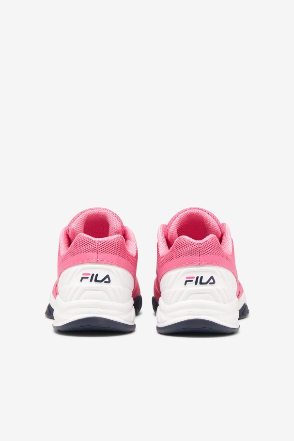 Fila Infantil Axilus Jr Rosa/branco/marinho
