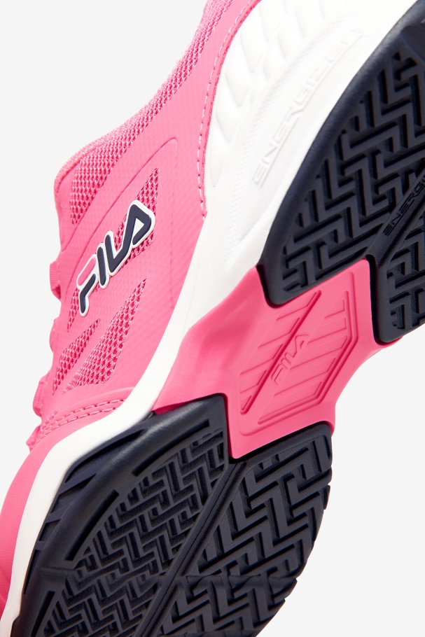 Fila Infantil Axilus Jr Rosa/branco/marinho