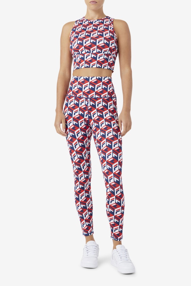 Fila Karteras 7/8 Vermelho/marinho/branco