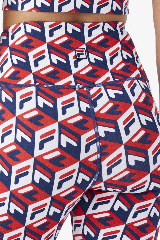 Fila Karteras 7/8 Vermelho/marinho/branco