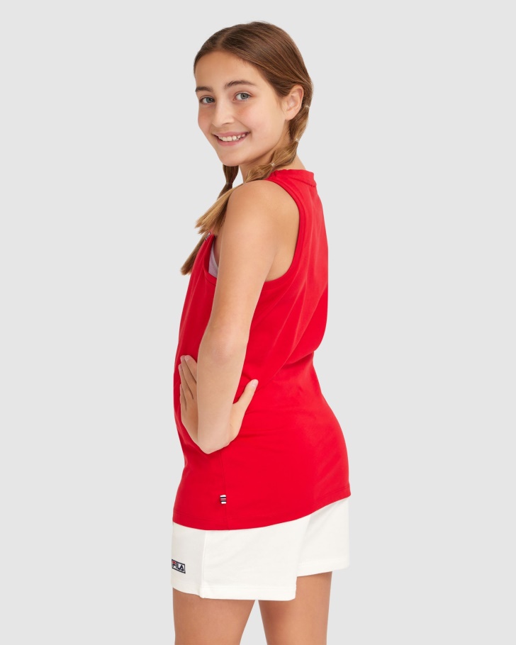 Fila Kid\s Parker Tank Vermelho