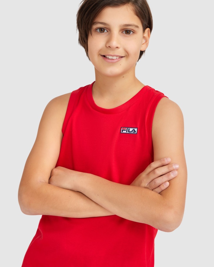 Fila Kid\s Parker Tank Vermelho
