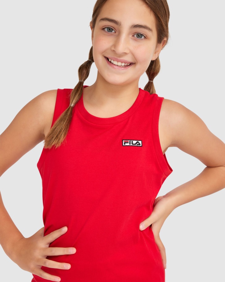 Fila Kid\s Parker Tank Vermelho