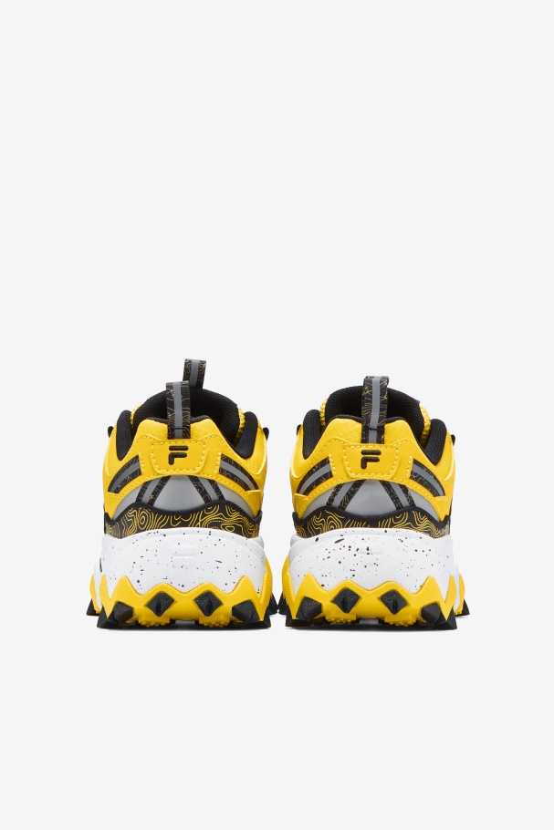 Fila Limão/preto/branco Feminino Oakmont Tr