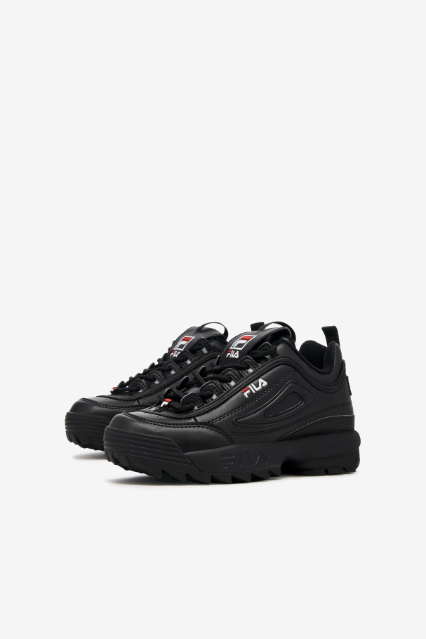 Fila Little Kids\ Disruptor 2 Preto/branco