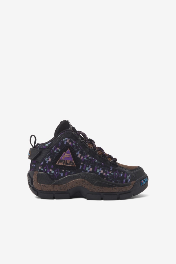 Fila Little Kids Grant Hill 2 Outdoor Preto/pinha/roxo