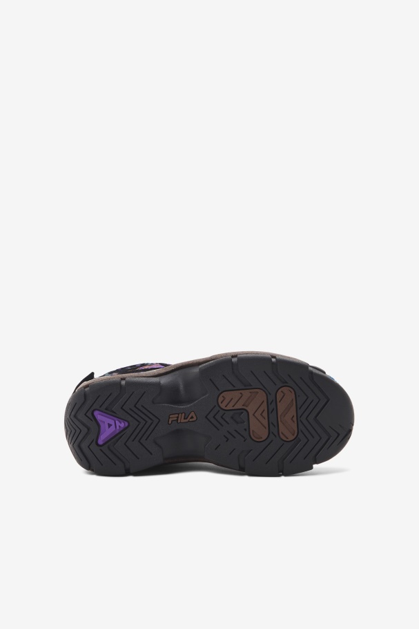 Fila Little Kids\ Grant Hill 2 Outdoor Preto/pinha/roxo