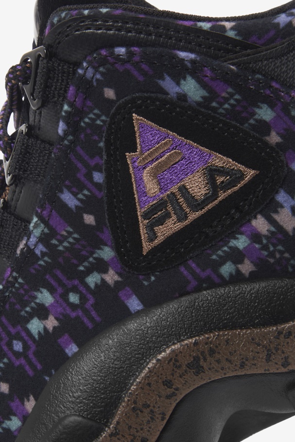 Fila Little Kids\ Grant Hill 2 Outdoor Preto/pinha/roxo