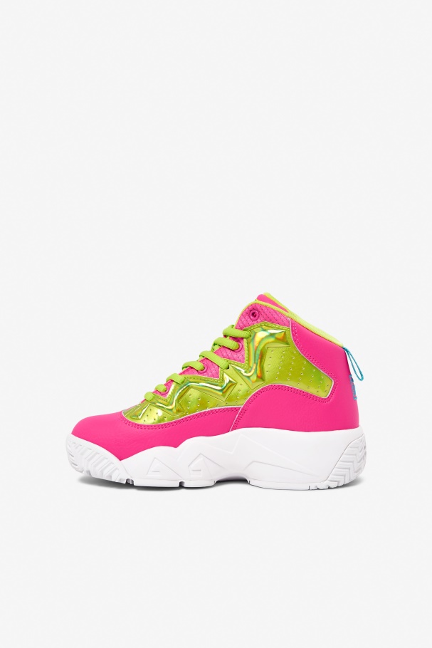 Fila Little Kids\ Mb Night Walk Rosa/lima Ponche/branco