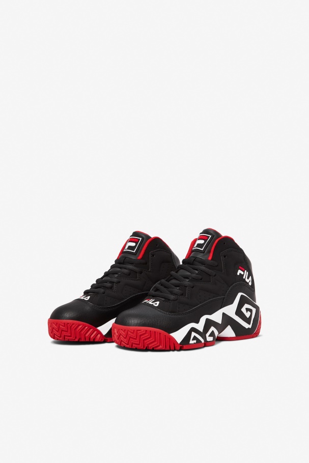 Fila Little Kids\ Mb Preto/branco/vermelho