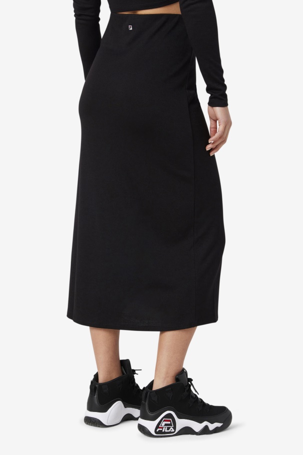 Fila London Saia Midi Preta