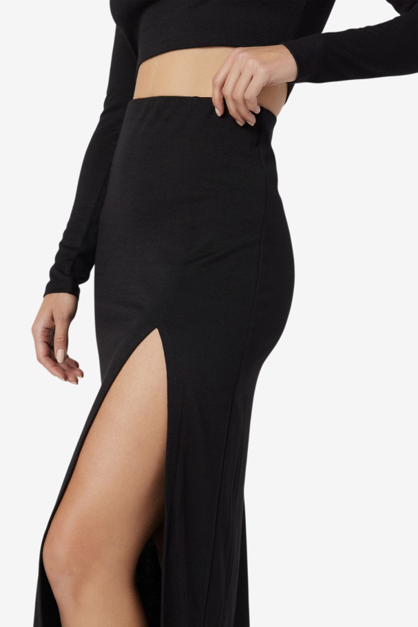 Fila London Saia Midi Preta