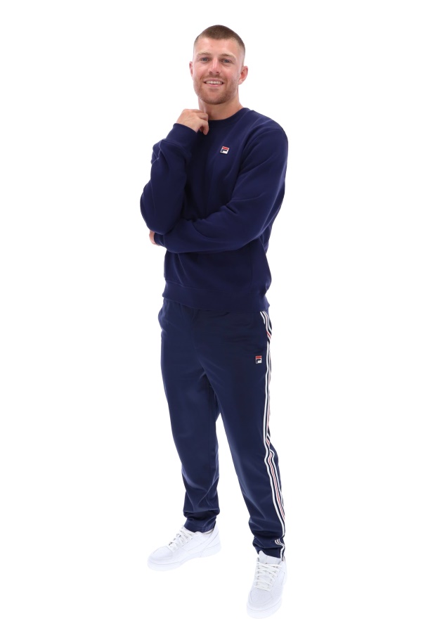 Fila Luka Essencial Tripulação Com Painéis Laterais Com Nervuras