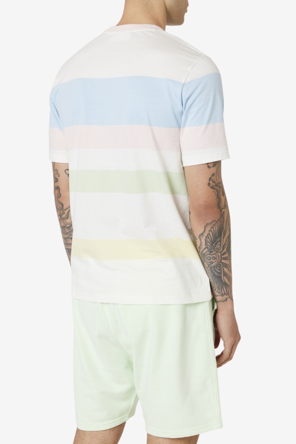 Fila Marshmallow/azul/rosa/tender Equipe De Corte